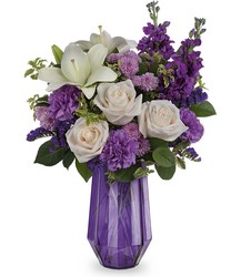 Precious Amethyst Bouquet from McIntire Florist in Fulton, Missouri